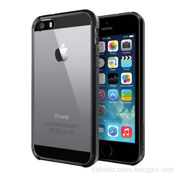 Hot Selling Crystal Back Cover + Frame Case for iPhone 5 & 5S